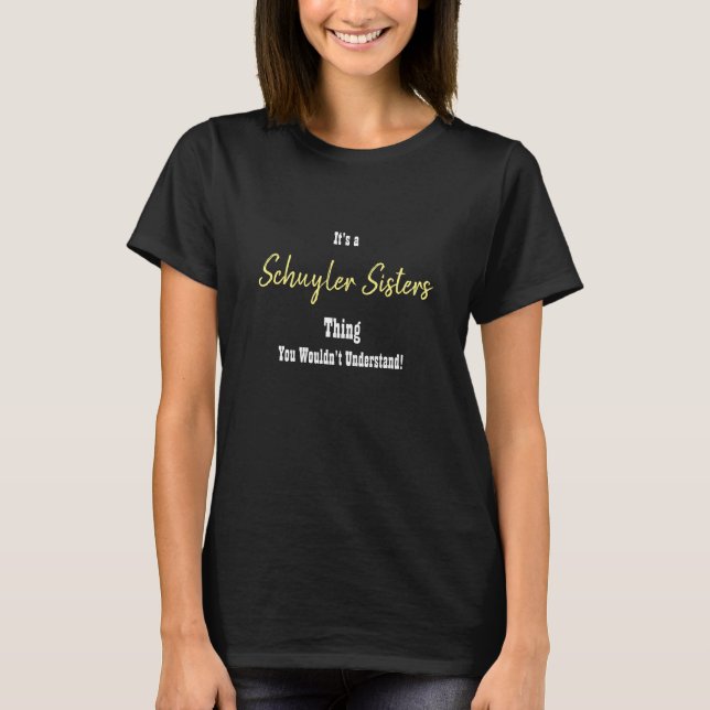 Schuyler Sisters Tank Top (Front)