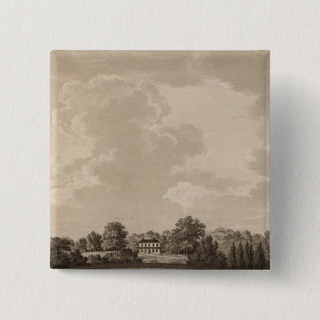 Schuylkill river 15 cm square badge (Front)