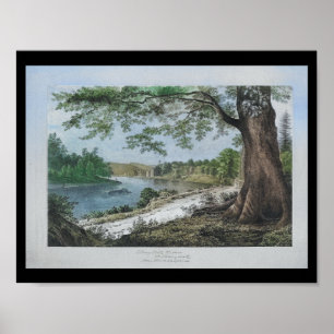 Schuylkill River Manayunk Philadelphia PA Print