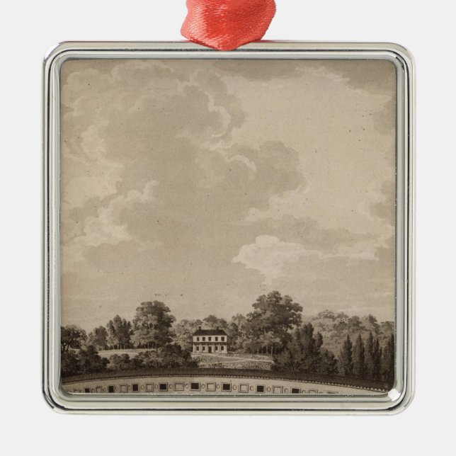 Schuylkill river metal ornament (Front)