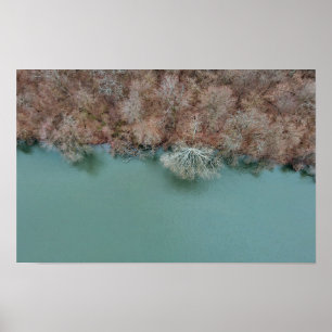 Schuylkill River Trees Sanatoga Poster