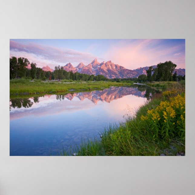 Schwabacher Landing Sunrise Poster (Front)
