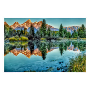 Schwabacher's Landing and Beaver Pond Poster