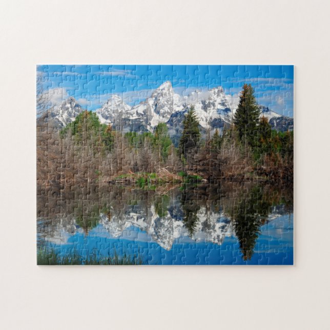 Schwabacher's Landing, Grand Teton Jigsaw Puzzle (Horizontal)