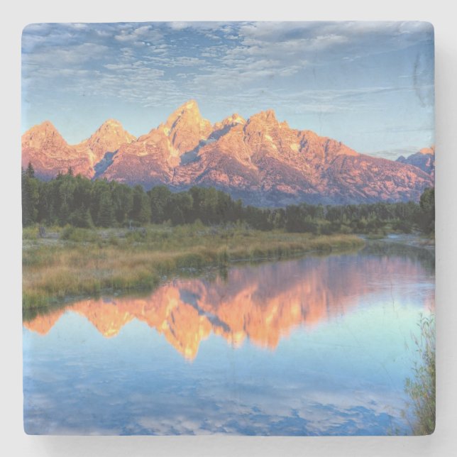 Schwabacher's Landing Stone Coaster (Front)