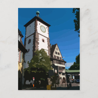 Schwabentor Freiburg Postcard