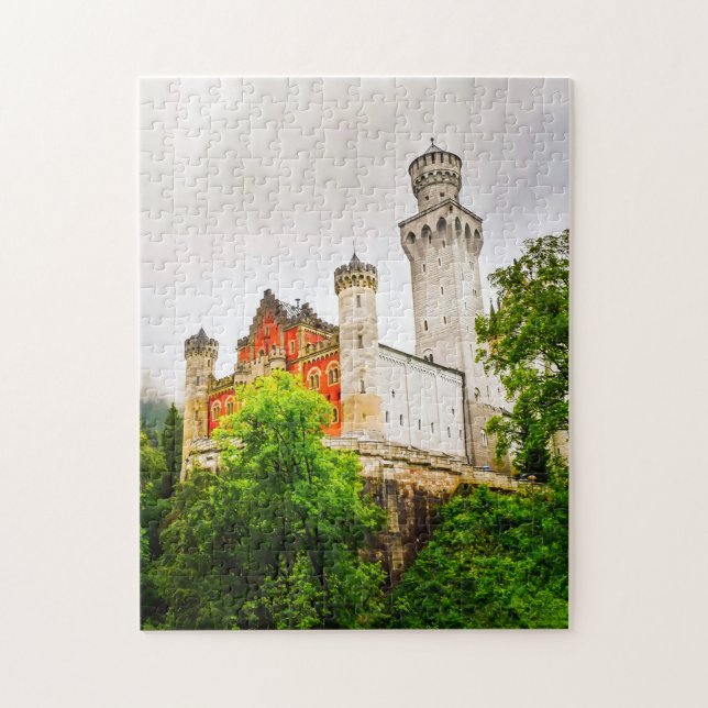 Schwangau  Castle Germany. Jigsaw Puzzle (Vertical)