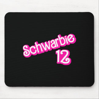 Schwarbie 12 Pink Mouse Pad