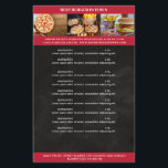 Schwarz, Rot Flyer<br><div class="desc">Flyer in Schwarz Rot,  gut geeignet für Restaurants,  Essen-Lieferservice. Editieren Sie ihr Produkt einfach,  laden Sie 3 Fotos ihrer Wahl hoch und ergänzen Sie es durch ihren Text. Sie können die Schriftart,   Farbe und die Position individuell durch "weitere Personalisierung" auswählen.</div>
