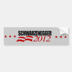 Schwarzenegger Bumper Sticker