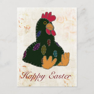 Schwarzes Huhn Postcard