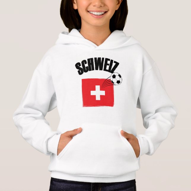 Schweiz Fussball Switzerland Soccer Flag (Front)
