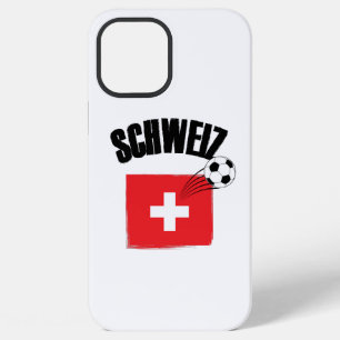 Schweiz Fussball Switzerland Soccer Flag iPhone 12 Pro Max Case