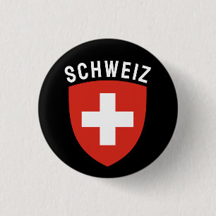Schweiz (German-speaking Switzerland) 3 Cm Round Badge