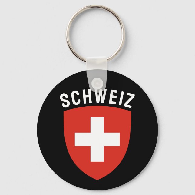 Schweiz (German-speaking Switzerland) Key Ring (Front)