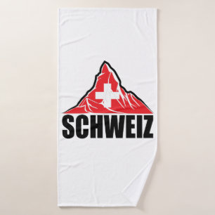 Schweiz Matterhorn Switzerland Bath Towel