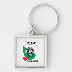 Schweiz Suisse Svizzera Svizra Schlüsselanhänger Key Ring