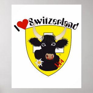 Schweiz, Suisse, Svizzera, Svizra, Switzerland Poster