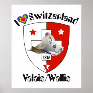 Schweiz, Suisse, Svizzera, Svizra, Switzerland Poster