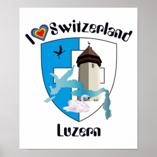 Schweiz, Suisse, Svizzera, Svizra, Switzerland Poster