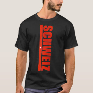 Schweiz Switzerland Flag Swiss National Pride Gif T-Shirt