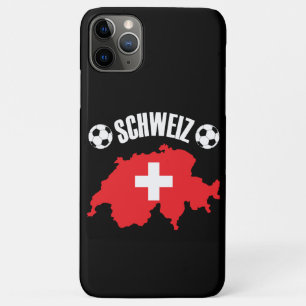 Schweiz Switzerland Map Soccer iPhone 11 Pro Max Case