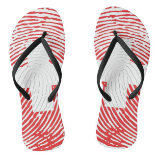 Schweizer Fingerabdruck Thongs
