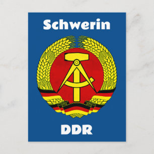 Schwerin, DDR, Schwerin, Germany, East German Ossi Postcard