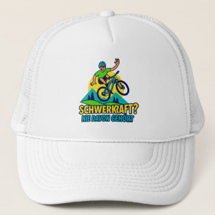 Schwerkraft?Lustiges Mountainbike Design für Biker Trucker Hat