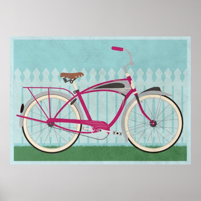 Schwinn Bicycle Poster (Front)