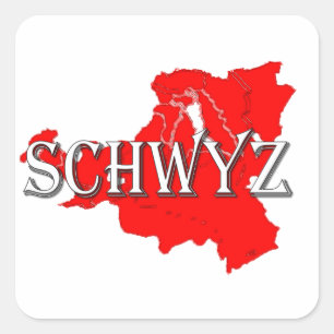 Schwyz Square Sticker
