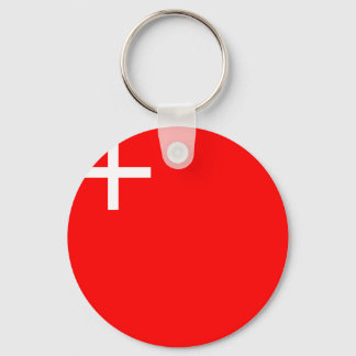 Schwyz, Switzerland flag Key Ring
