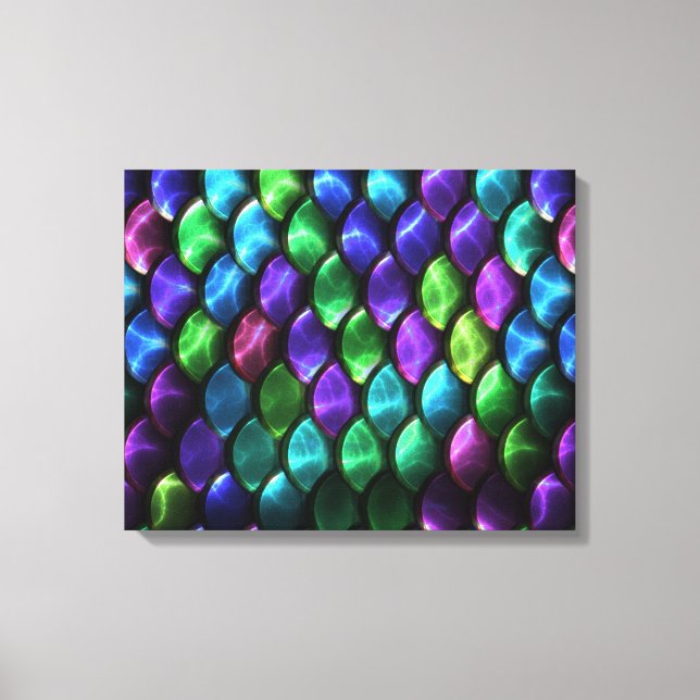 Sci-Fi Armour 2 Wrapped Canvas (Front)