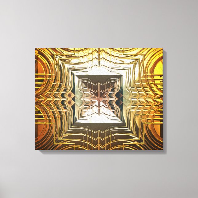 Sci-Fi Art 1 Wrapped Canvas (Front)