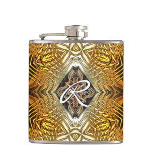 Sci-Fi Art 4 Wrapped Flask