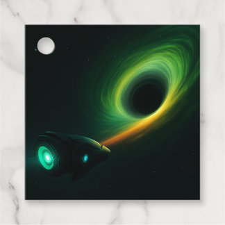 Sci-Fi Black Hole Favour Tags – Cosmic Party