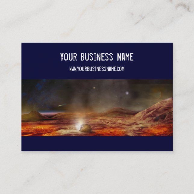 Sci-Fi Business Card (Front)