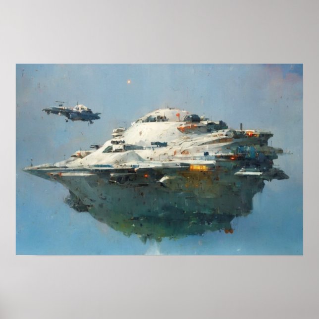 Sci-fi Collection: John Berkey tribute Poster (Front)