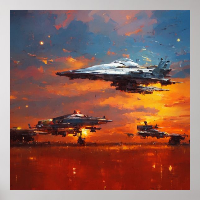 Sci-fi Collection: John Berkey tribute Poster (Front)