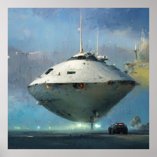 Sci-fi Collection: John Berkey tribute Poster (Front)