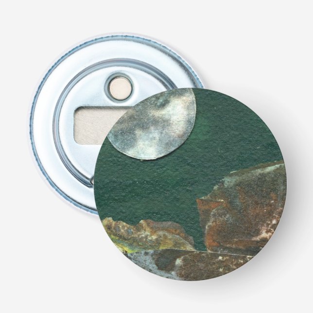 Sci-Fi - fantasy alien space planet worlds         Bottle Opener (Front)