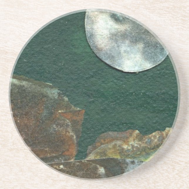 Sci-Fi - fantasy alien space planet worlds         Coaster (Front)