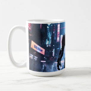Sci Fi Fantasy Mug: Guardian of the Electric City Coffee Mug