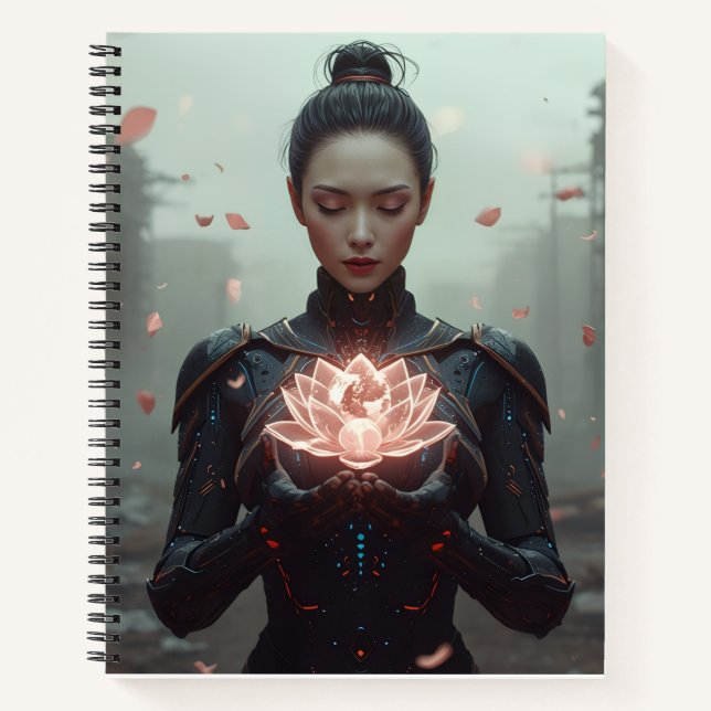 Sci Fi Fantasy Notebook: Eternal Rebirth Notebook (Front)