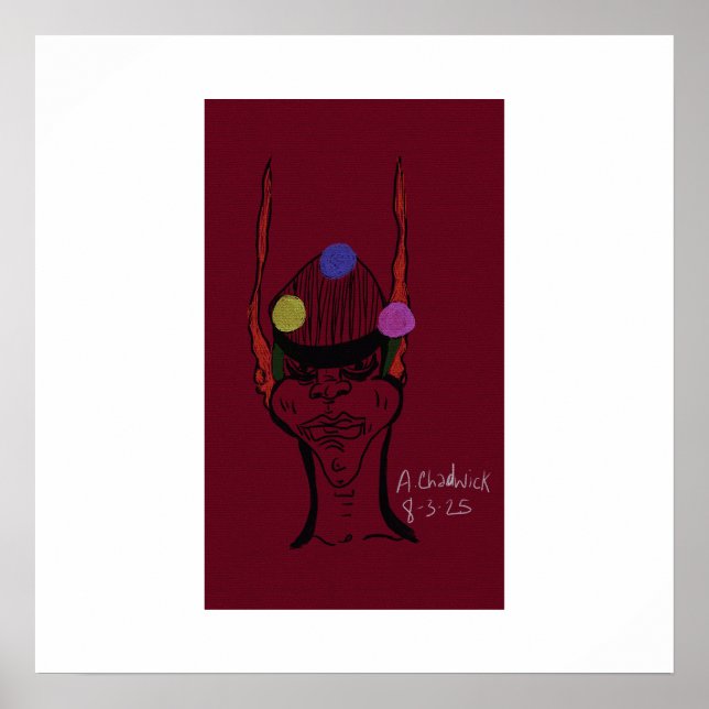 Sci-fi Futuristic Traveller Poster (Front)