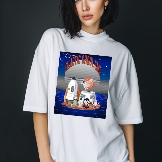 Sci-fi Galactic Ghoul Gang Space Crew  T-Shirt (Creator Uploaded)