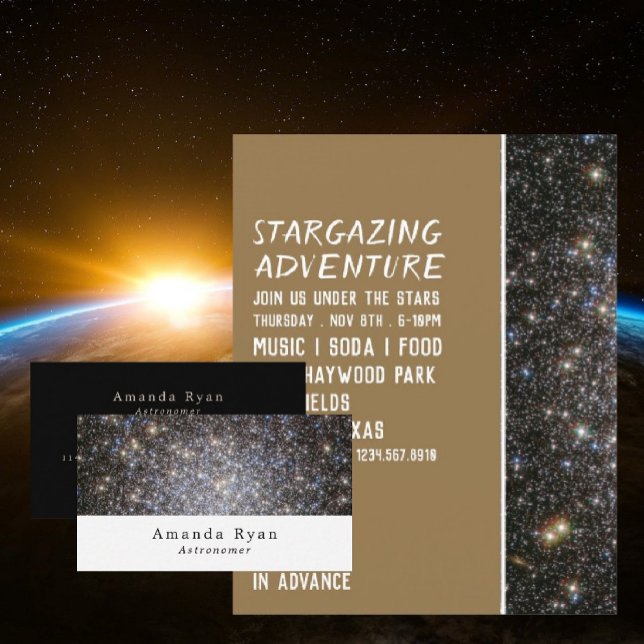 Sci-Fi Galaxy, Astronomy Business Card (Creator Uploaded)