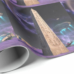 Sci fi gift wrap