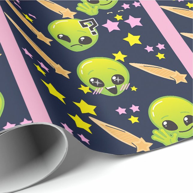 Sci fi gift wrap (Creator Uploaded)