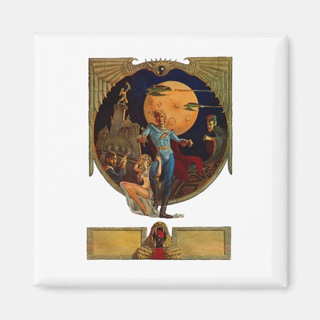 Sci-fi- Hero Magnet (Front)